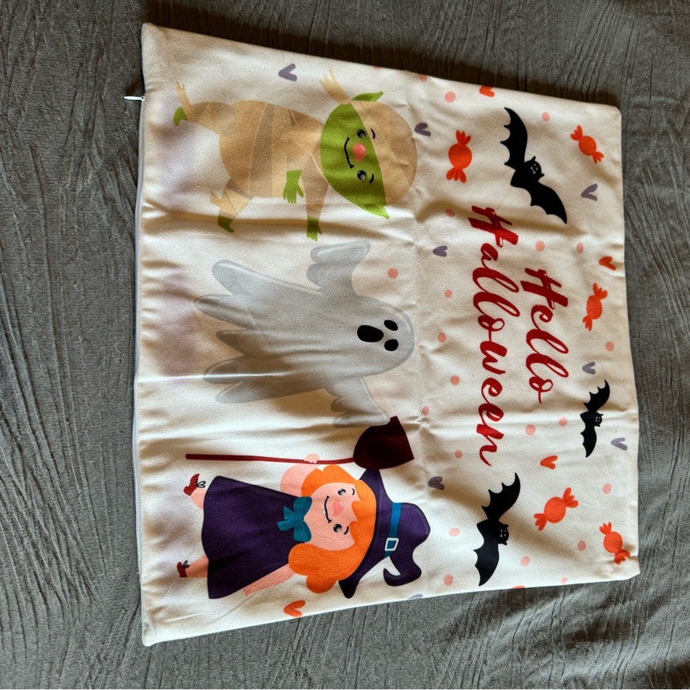 Halloween Themed Pillow Cover